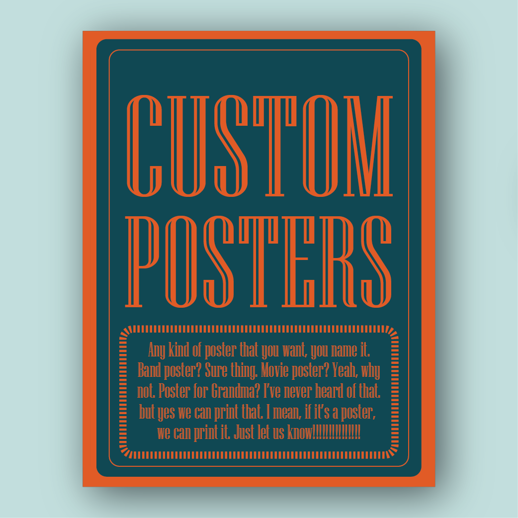 Show details for Custom Poster